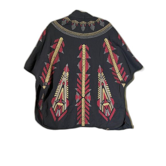 Johnny Was JW Los Angele Tribal Kimono Boho Cardigan Southwestern Embroidery (S) - Picture 3 of 12